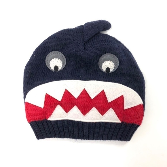 The Children’s Place baby shark hat beanie blue - Picture 1 of 3